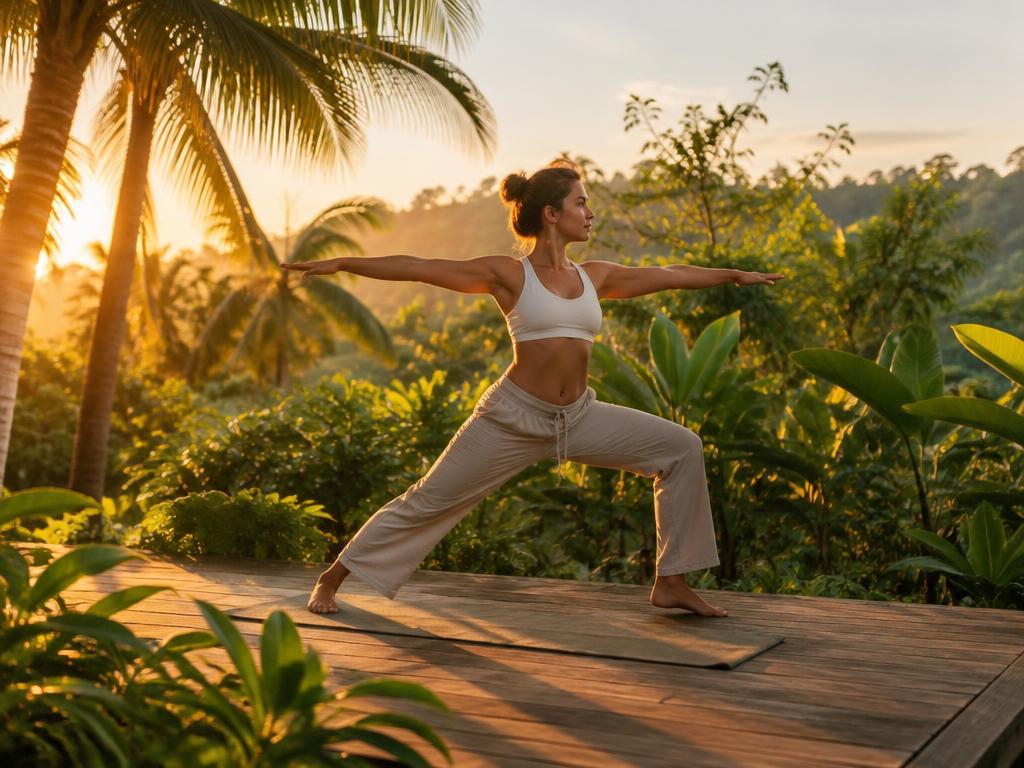 Sunrise yoga